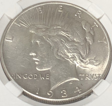 1934 D PEACE DOLLAR 