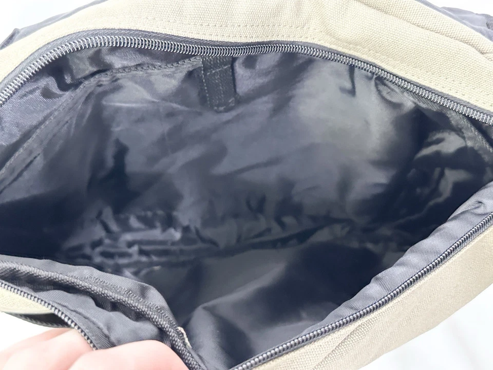 Bolso Bandolera Sierra Club Lona Bandolera Vintage Verde Usado en Excelente Condición Foto 4 de 4