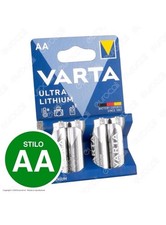 15 Batterie al Litio Ultimate Lithium Varta Pile Stilo AA