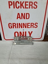 Tonka Dodge Grill Stamped Tonka Steel, Zinc Plate Lot 10 A.