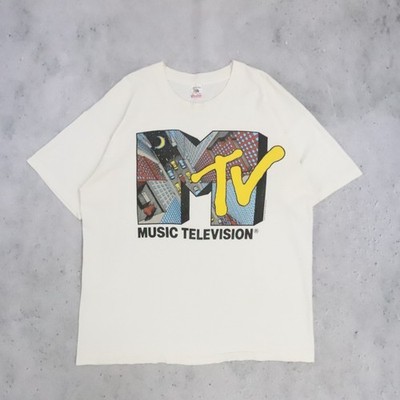 Vintage MTV Promo T-Shirt Size XL 1991 90s