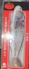 Real Fish Bait Summer Dancer VMC Hooks  Injured Kokanee Pattern 9” Sink