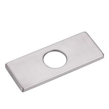 6 Inch Faucet Deck Plate for Bathroom Sink 1 Hole or 3 Hole 4 Inch Centerset ...
