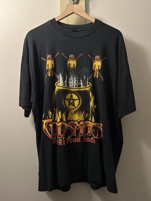 VTG 2001 Godsmack Awake Tour Heavy Metal Men s Size XL Black Short Sleeve