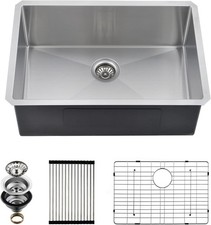 Undermount Kitchen Sink 28 x 19 Inch Sink Kitchen16 Gauge Stainless Steel