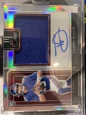  Tommy Devito RC RPA 2023 Panini One /99 RC no. 325