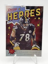 Panini Prestige Heroes Alejandro Villanueva HE-AV Steelers Football Card