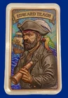 10oz .999 ADVP Copper Bullion Bar Pirate Captains "BlackBeard"