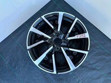 1x Alufelge 17 Zoll 7.0" 4x108 32ET Glanz Schwarz 9825165080 Peugeot 208 Ii