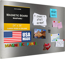 24"X36" - Magnetic Board - Memo  Vision Board for Home, Office, and Classroom -