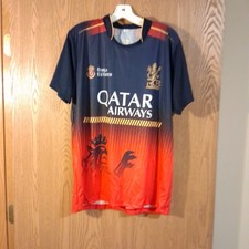 ROYAL CHALLENGERS BENGALURU CRICKET VIRAT 18 JERSEY MEN'S SIZE 44
