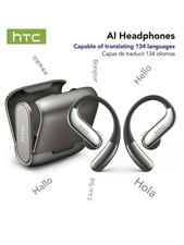 Open-ear Bluetooth Headphones HTC 30 Hrs Playback Wireless Earphones Noise