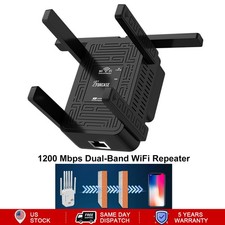 5GHz WiFi Range Extender Repeater Wireless Amplifier Router Signal Booster