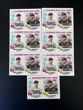 7x Tarik Skubal / Paul Skenes 2026 TOPPS HERITAGE 2025 ERA LEADERS LOT #7