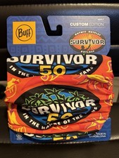 Survivor Buff Season 50 - Cila Tribe 🟠 Orange Buff - Brandneu, Mint auf Karte