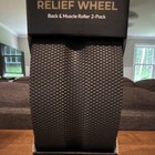 Chirp Relief Wheel 2-Pack Foam Roller, Deep Tissue Back/Neck 10in/6in — photo 4