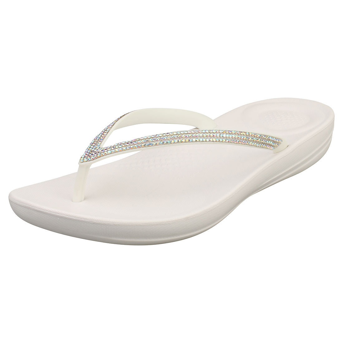 FitFlop Sandali Donna IQUSHION SPARKLE Bianco Urbano - 38 EU