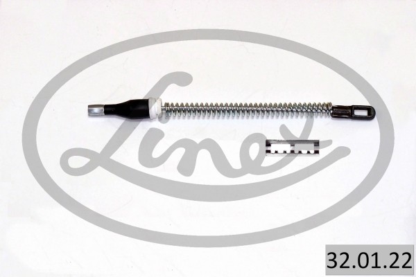 Handbremsleitung rechts 32.01.22 LINEX für OPEL ASTRA G CC ASTRA G Caravan - Bild 4