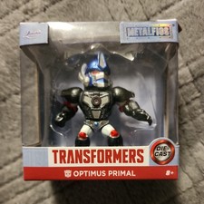 2024 Jada Toys 3" Die-Cast Transformers "Optimus Prime" Metalfigs Figurine NIB