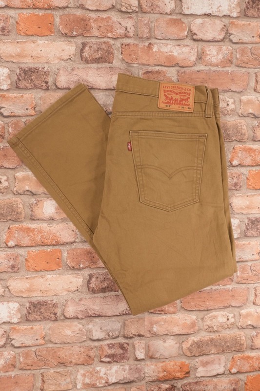 Jeans Levi's 513 Slim Straight W36 L30 | IT 50 | FR 46 marrone #709