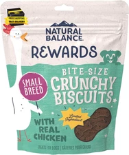 Limited Ingredient Rewards Crunchy Biscuits, Bite-Size Treats for Small-Breed Do