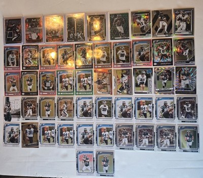 2024 Philadelphia eagles football Lot X51 AJ Brown, Dejean, Trotter RC Red Wave
