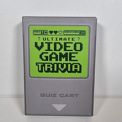 Professor Puzzle Das ultimative Videospiel Quiz Quiz Kartenspiel - Neu