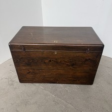 Antique Pine Blanket Box Large Sea Chest Vintage Trunk | Bedroom or Coffee Table