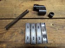 Swedish Mauser Set-Sight hood, Muzzle Cap, Firing Pin Spring & 4 Stripper Clips