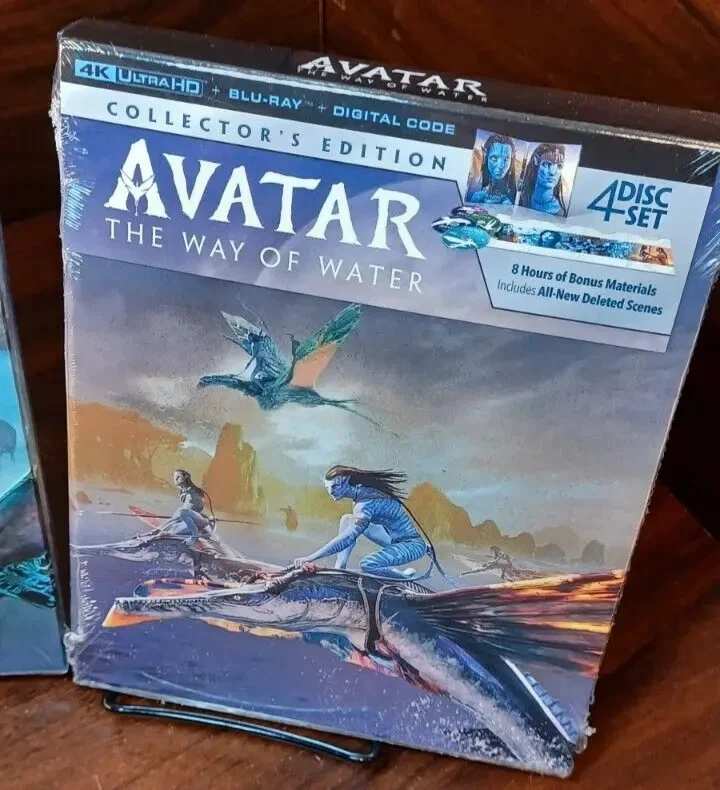 Avatar 4K / Avatar: The Way of Water 4K Digibooks (4K+Blu-ray) NEW-Free Box S&H - Image 3 of 4