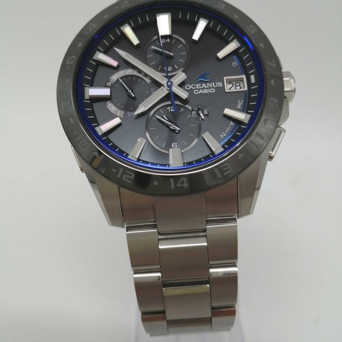 CASIO Model number: OCW-T3000-1AJF OCEANUS Line Tough DDU | eBay