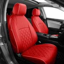 EKR Custom Fit Civic Car Seat Cover for Honda Civic 2022-2026 Full Set Leather