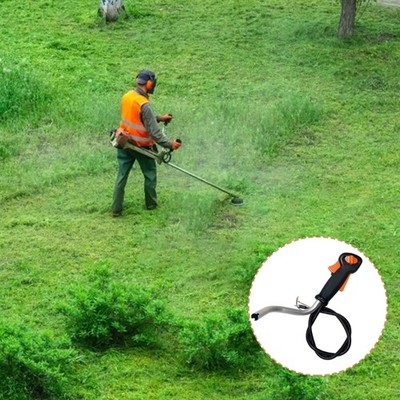 Throttle Control Grass Trimmer Handle Aluminum Grip For FS120/FS200/FS250