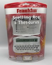 Franklin Spelling Ace & Thesaurus Model SA-20...