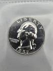 1957 BU Uncirculated Washington 90% Silver Quarter Proof