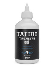 Tattoo Transfer Gel Solution 8 Fl Oz Stencil Gel for Sharp, Dark  Clean Stenc