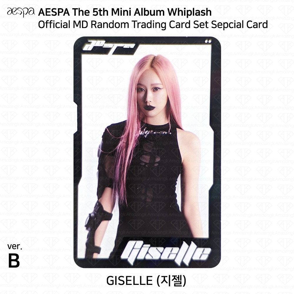 Aespa 5th Mini Album Whiplash POP UP Official MD Random Aespa 5th Mini Album Whiplash POP UP Official MD Random