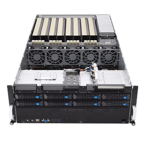 ASUS ESC8000A-E11 8GPU Server With 4x 3000W PSU, Support 2x AMD EPYC 7002/ 7003 - Picture 5 of 5