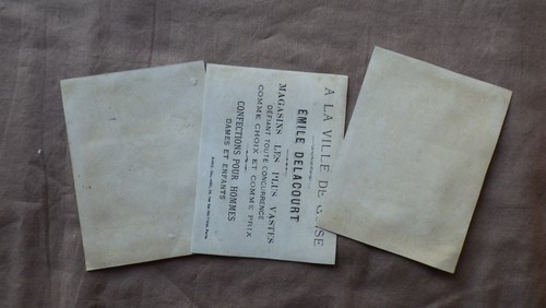 3 Chromo BON-POINT IMAGE SCOLAIRE les musees de Paris en Miniature Circa. 1880 - Foto 2 di 2