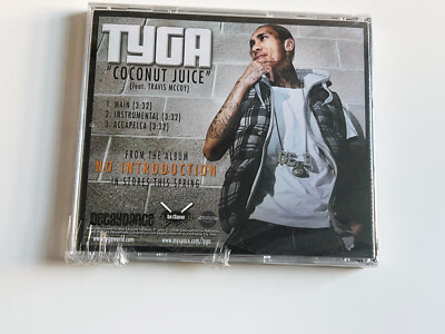 Tyga Feat. Travis McCoy   Coconut Juice US Promo CD Single 3 Version NEW SEALED