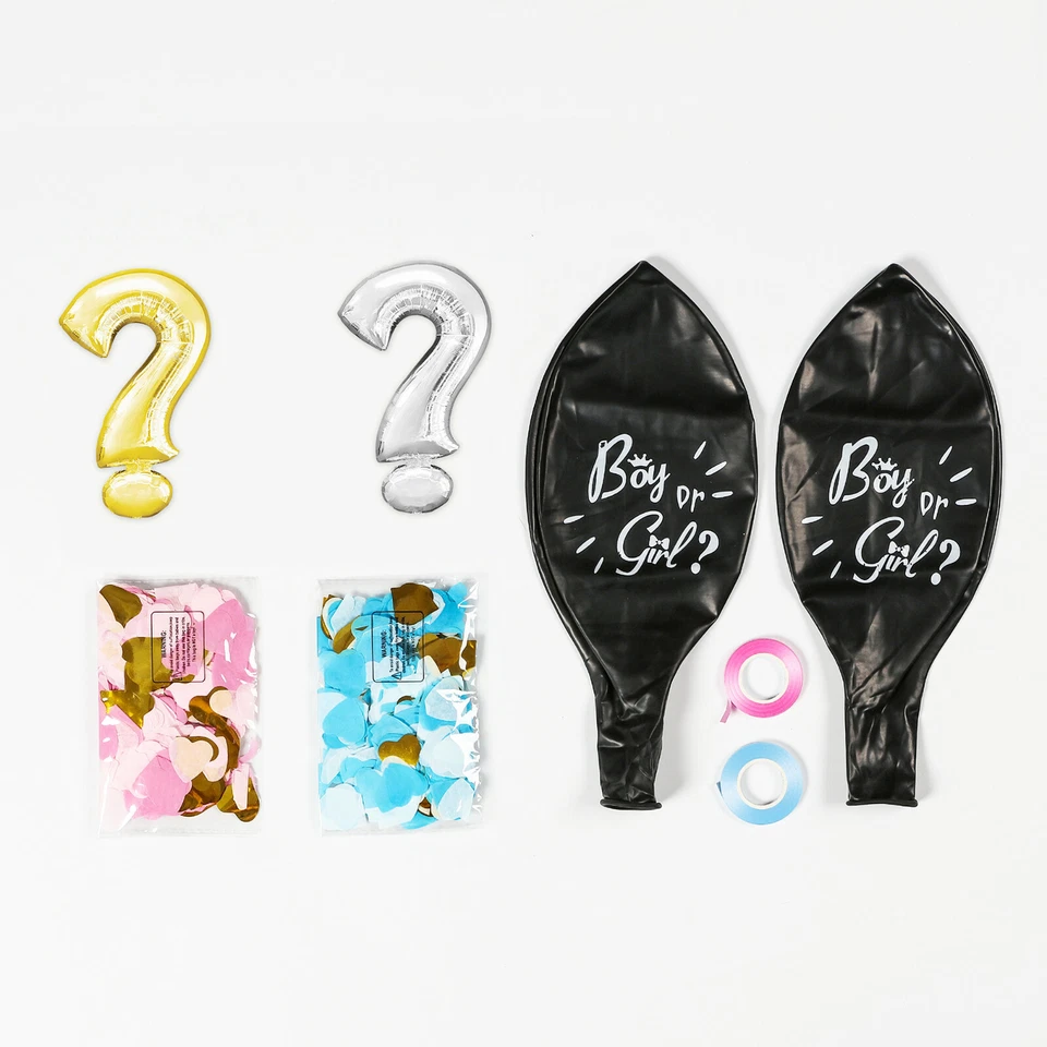Kit Decoración Fiesta Revelación Género LECIP Foto 2 de 4