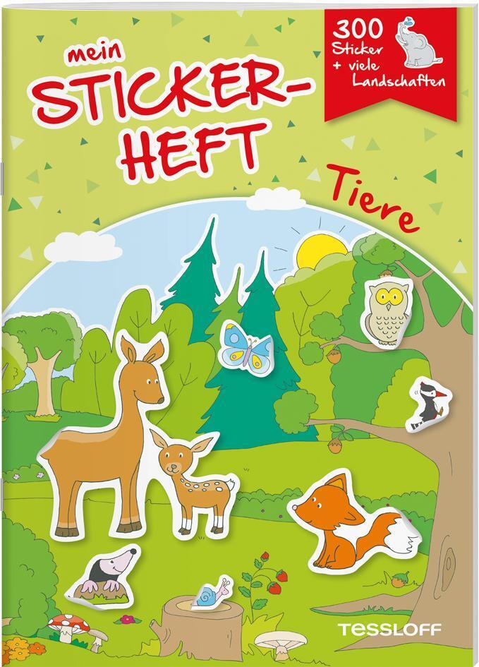 Mein Stickrheft. Tiere | Mit 300 Stickrn | Elisabeth Kiefmann |
