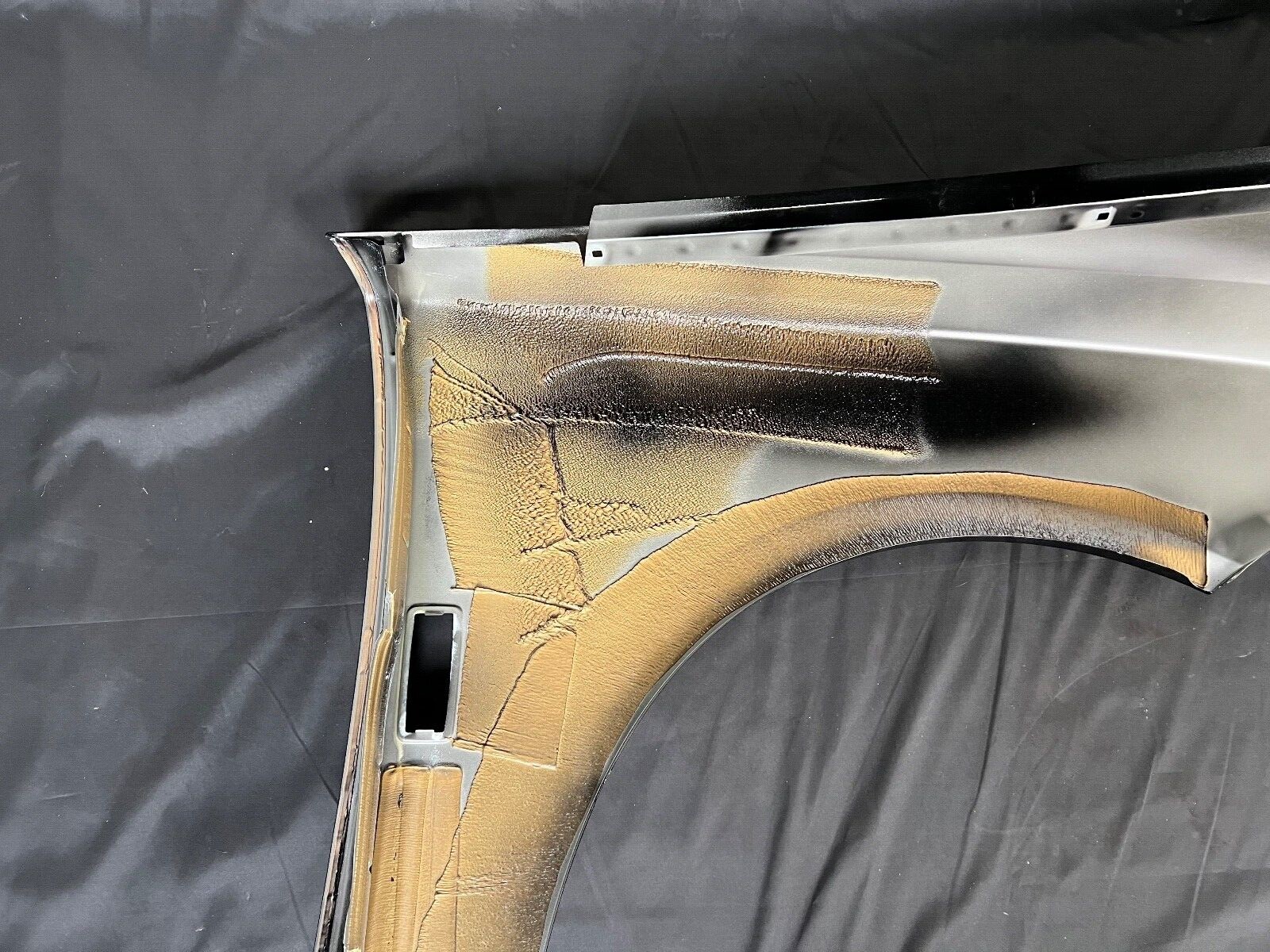 Rolls Royce Cullinan Driver side Front Fender Diamond black OEM left 