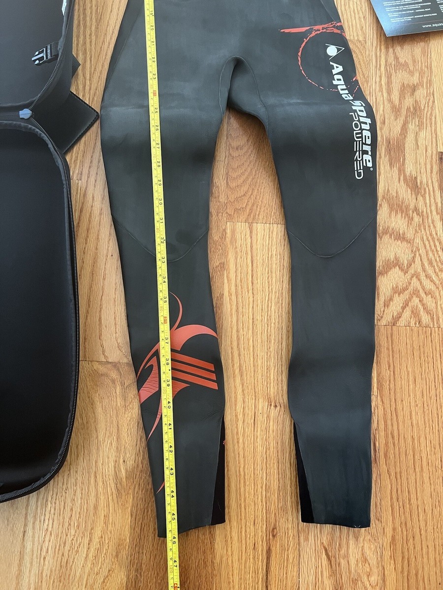 AQUA SPHERE Ironman Racer Triathlon Full Sleeve Wet Suit Size: XS