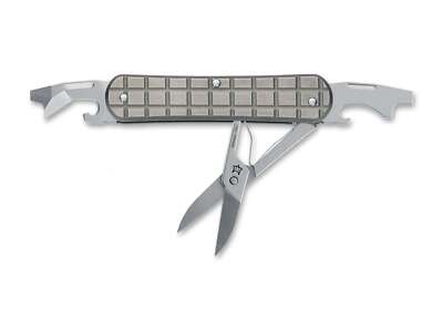 Fox Knives Vulpis 130-F3 Multitool Grenade Pattern Titan Schere FX-VPGPW-130-F3