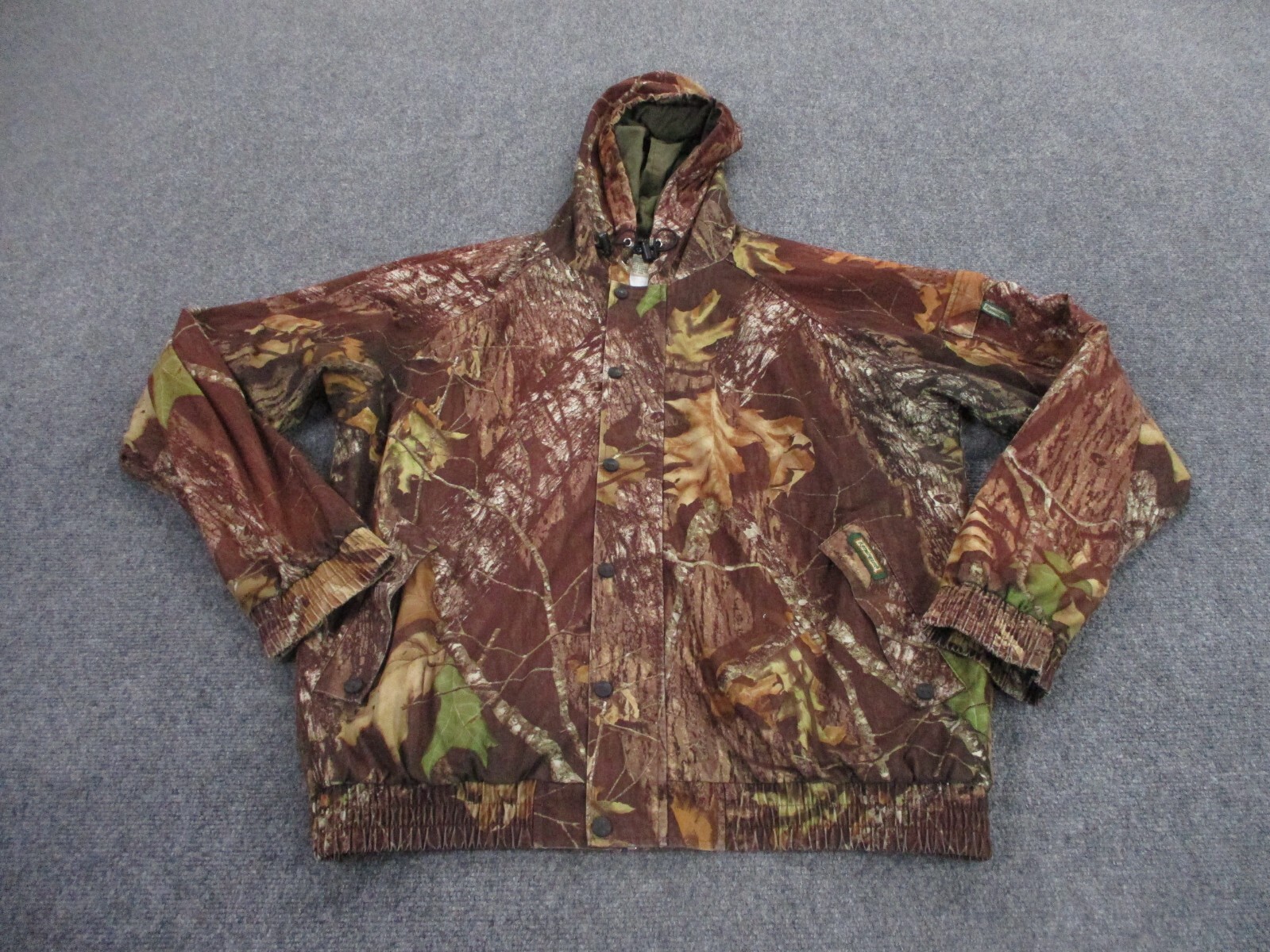 Vintage Remington Jacket Adult L Camo Hunting Outdoor Mossy Oak Break Up Mens