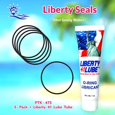 17-0061  Cover O-ring For Zodiac Nature 2 By Liberty Seals 5-PACK + LUBE TUBE