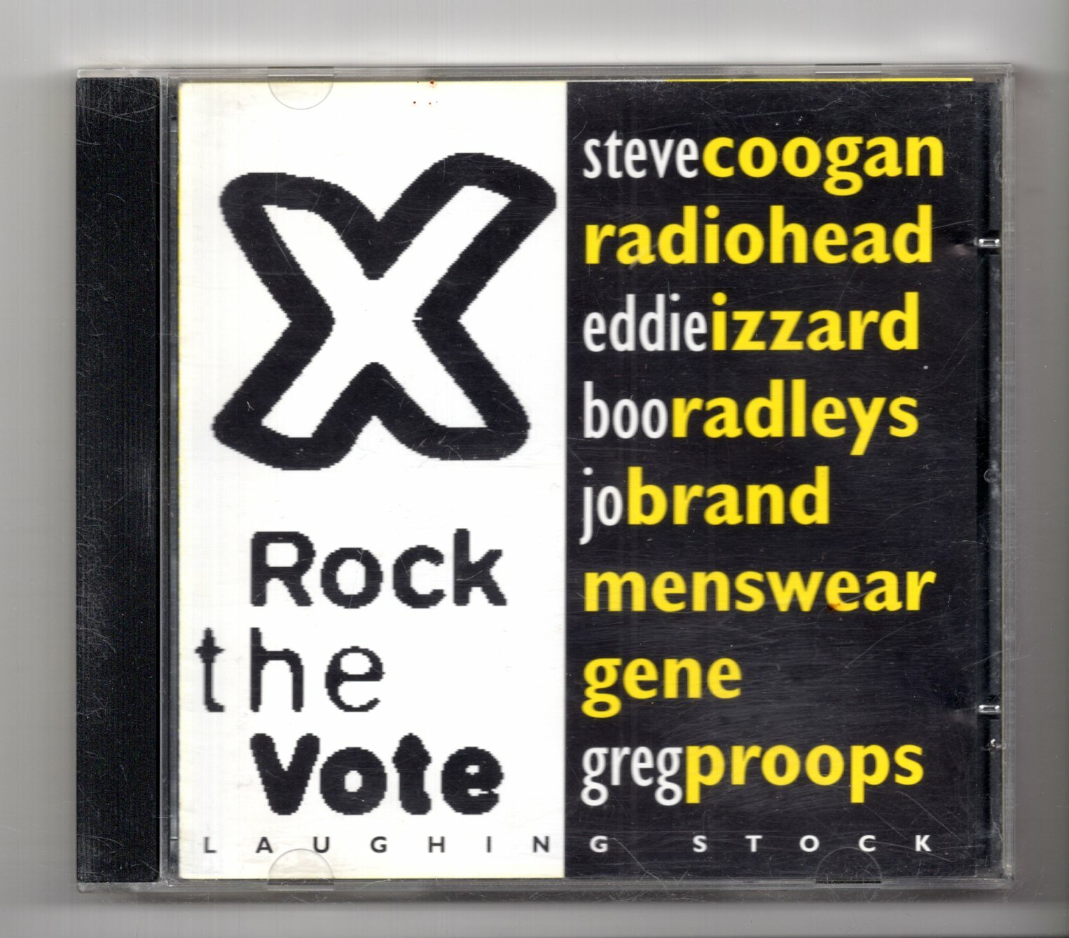 (KF930) Rock The Vote, 9 tracks various artists - 1996 CD