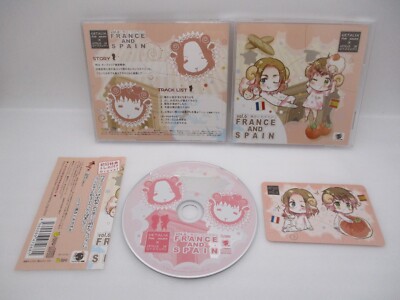 HETALIA axis powers x Hitsuji de Oyasumi Series CD Vol.1-8 8CDs w