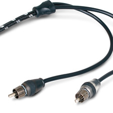 Rockford Fosgate RFIT-20 Dual Twist Corrosion Resistant RCA Signal Cable 20'